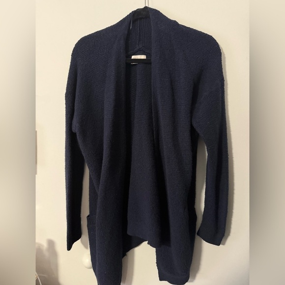 LOFT Sweaters - Loft Navy Blue Sweater Cardigan